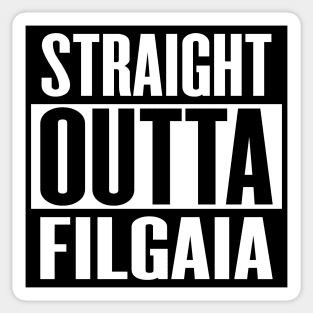 Straight Outta Filgaia Sticker